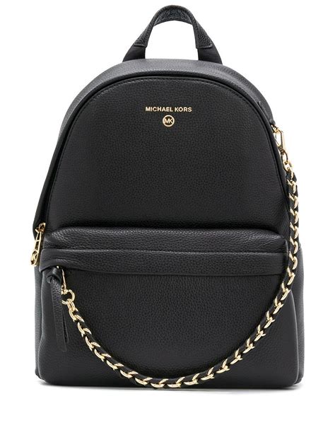 michael kors mercer large metallic leather|michael kors leather backpack sale.